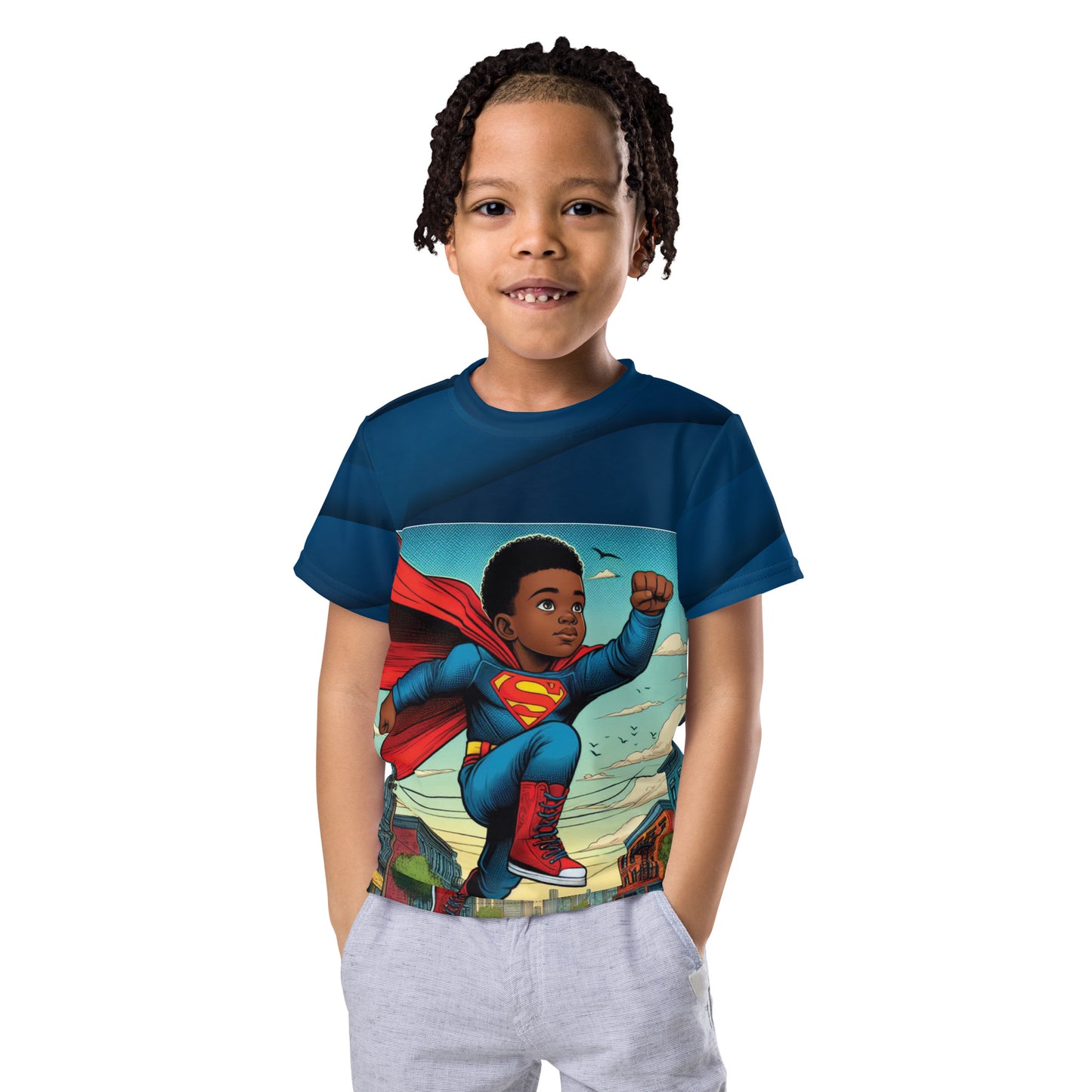 Kids crew neck t-shirt