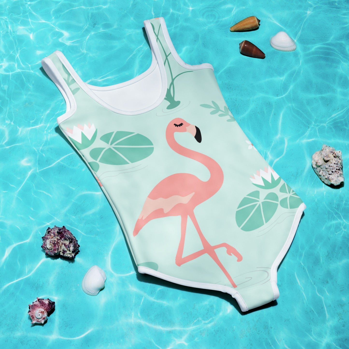 All-Over Print Kids Swimsuit