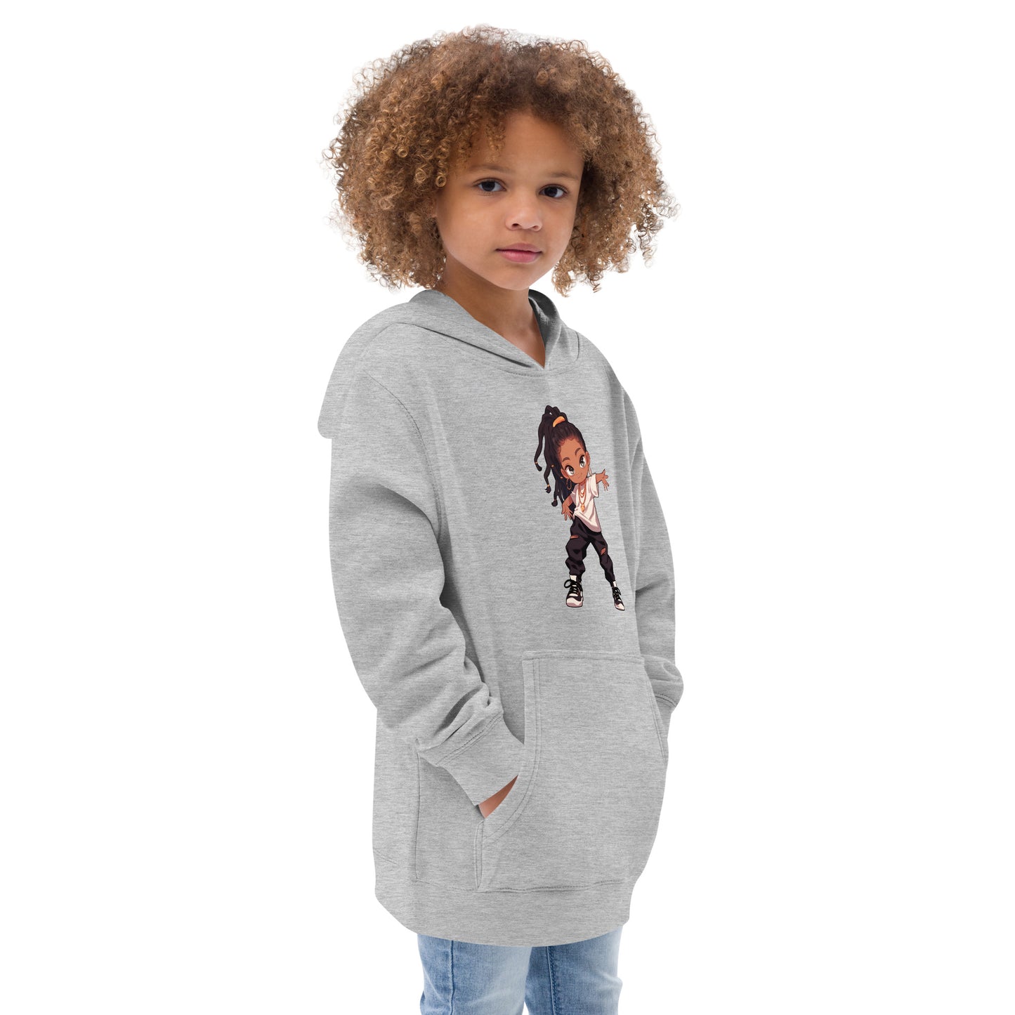 Kids fleece hoodie