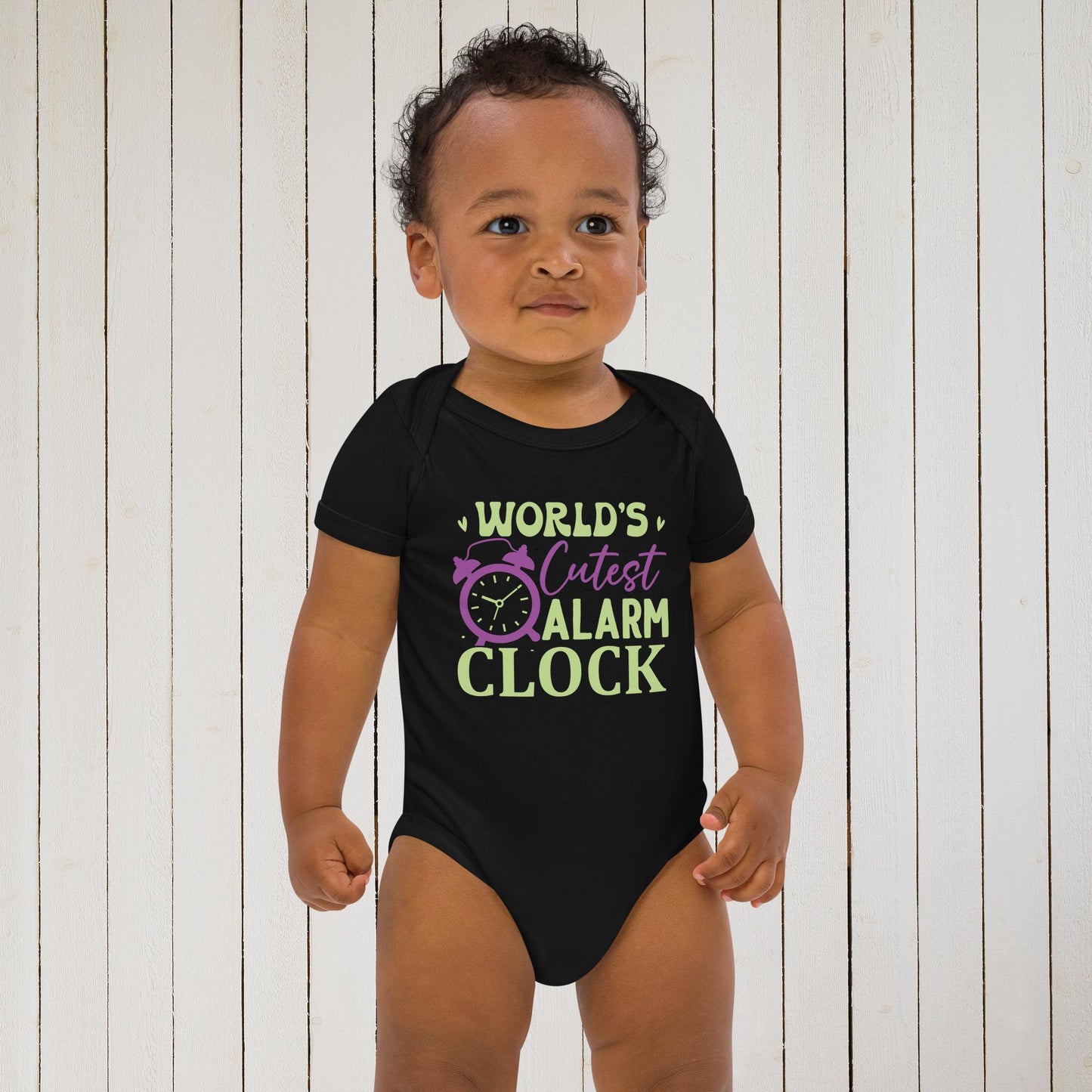 Organic cotton baby bodysuit