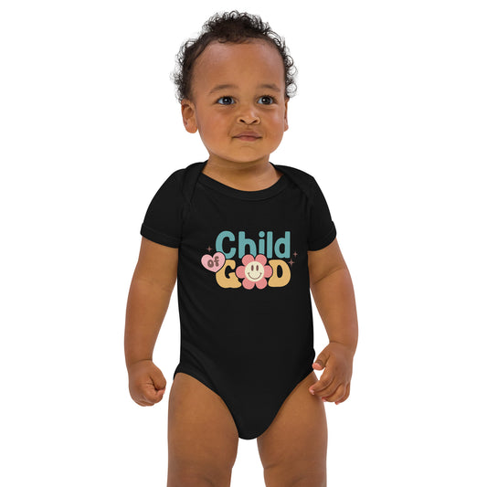 Organic cotton baby bodysuit