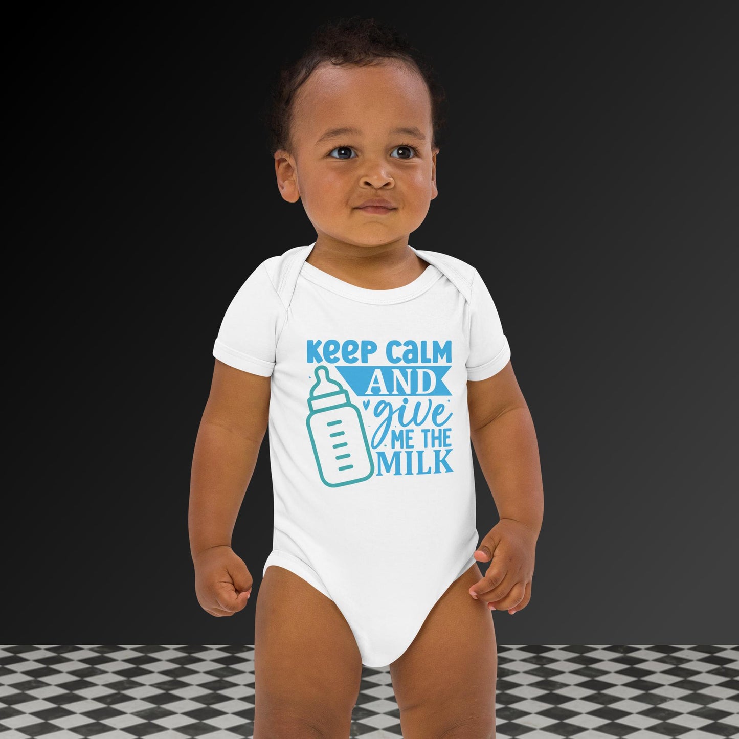 Organic cotton baby bodysuit