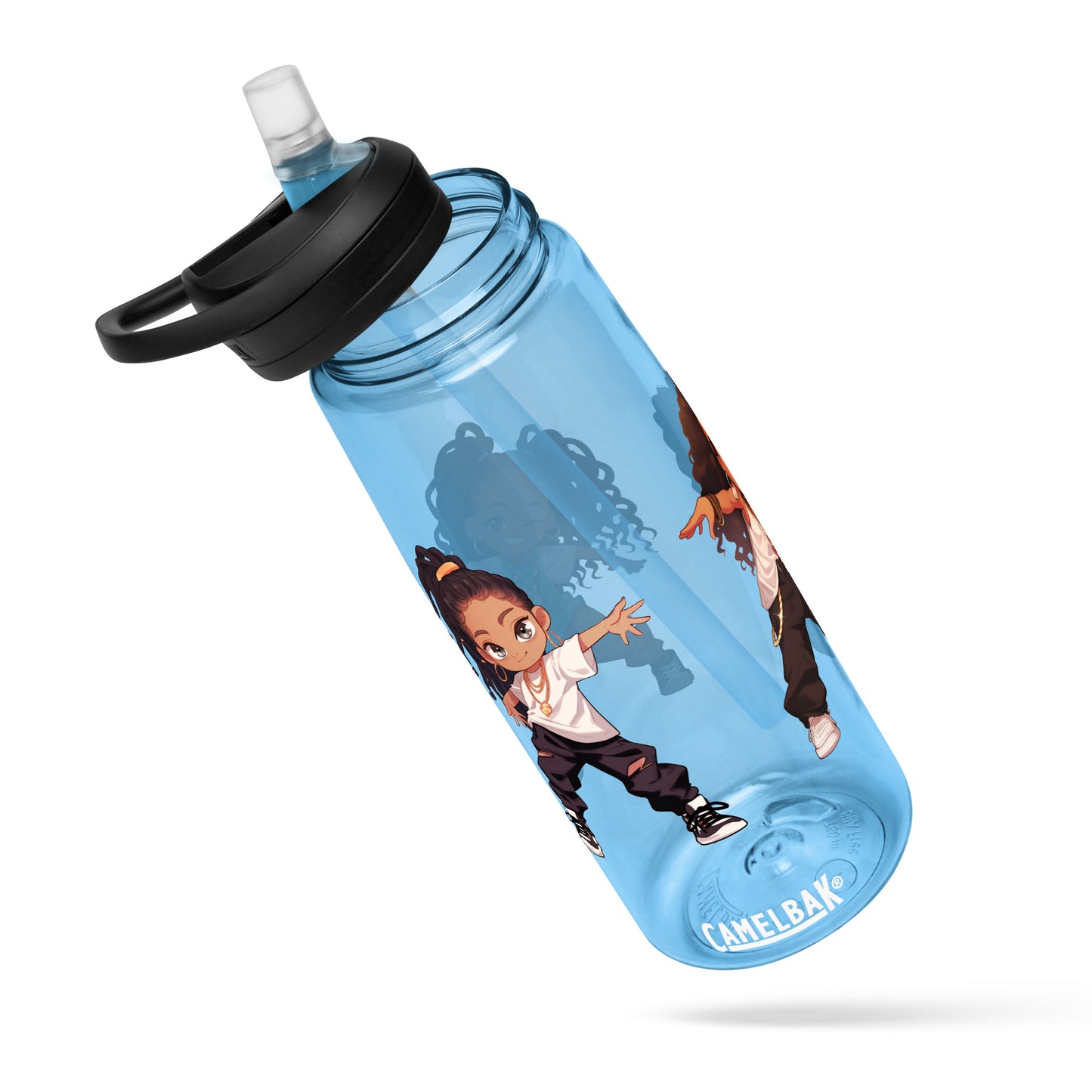 Sports water bottle