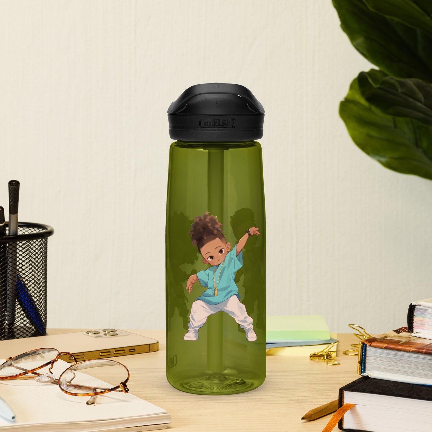 Sports water bottle