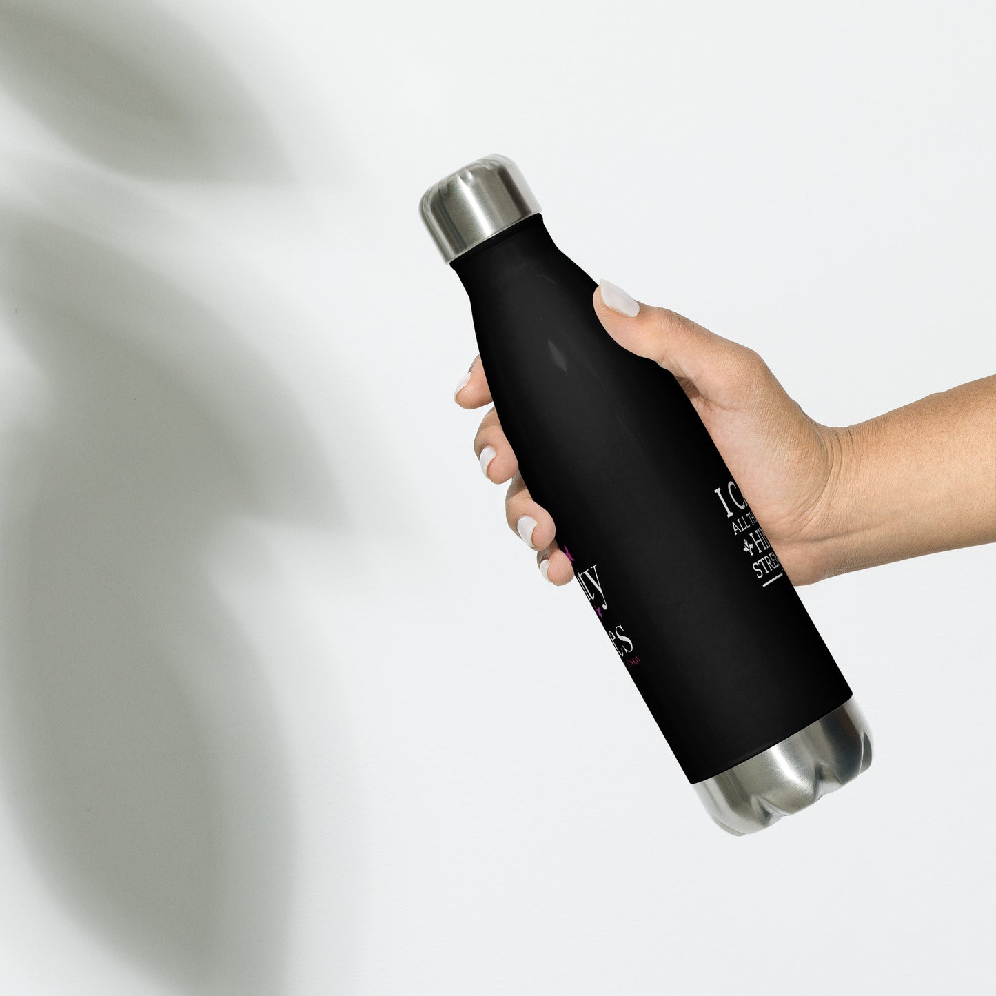 Stainless steel water bottle