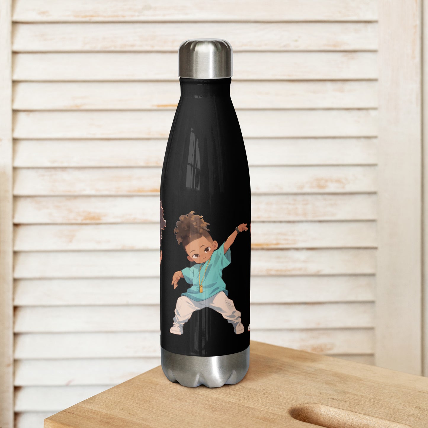 Stainless steel water bottle