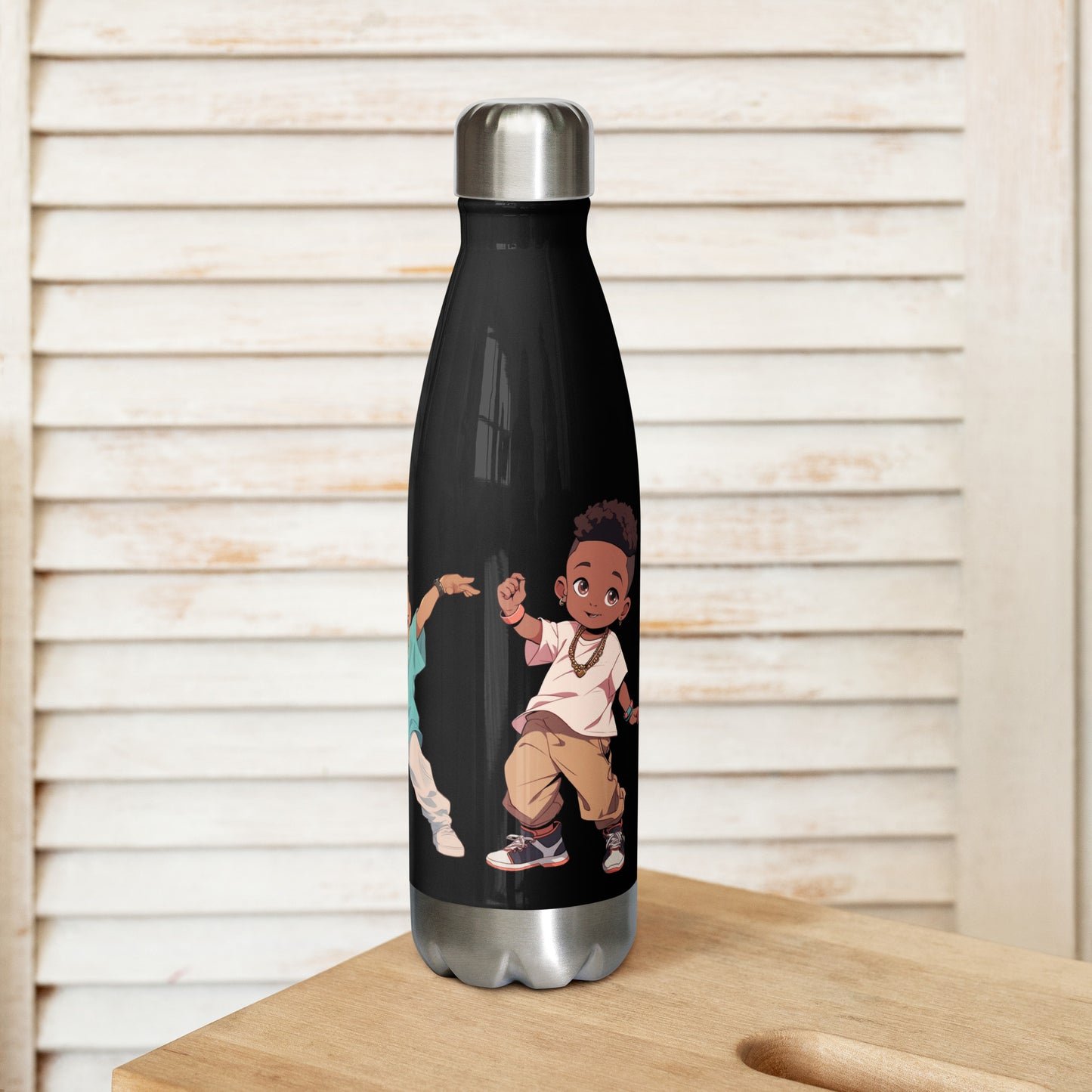 Stainless steel water bottle