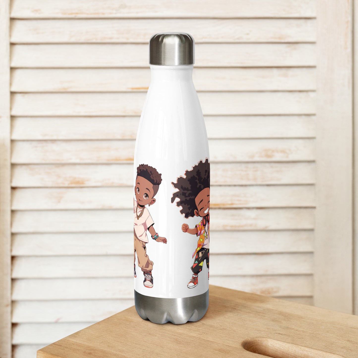 Stainless steel water bottle