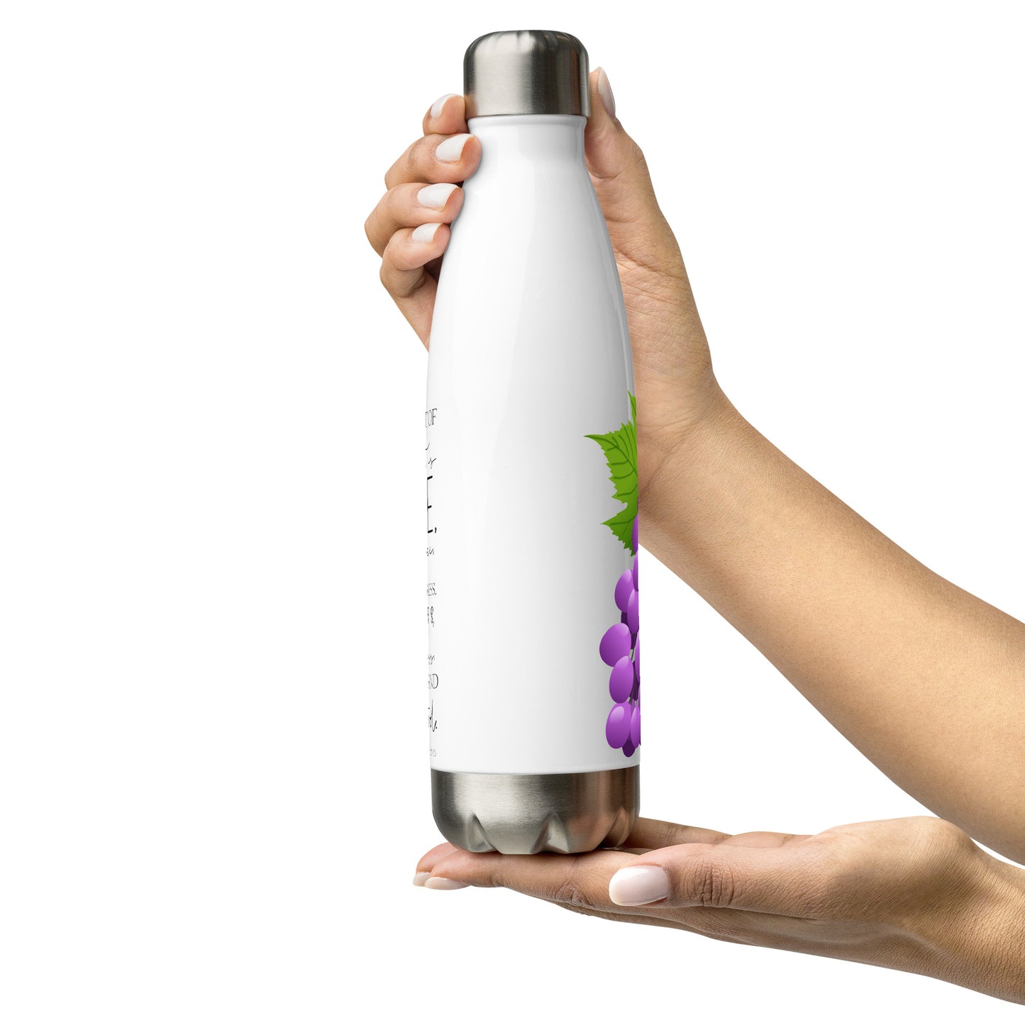 Stainless steel water bottle