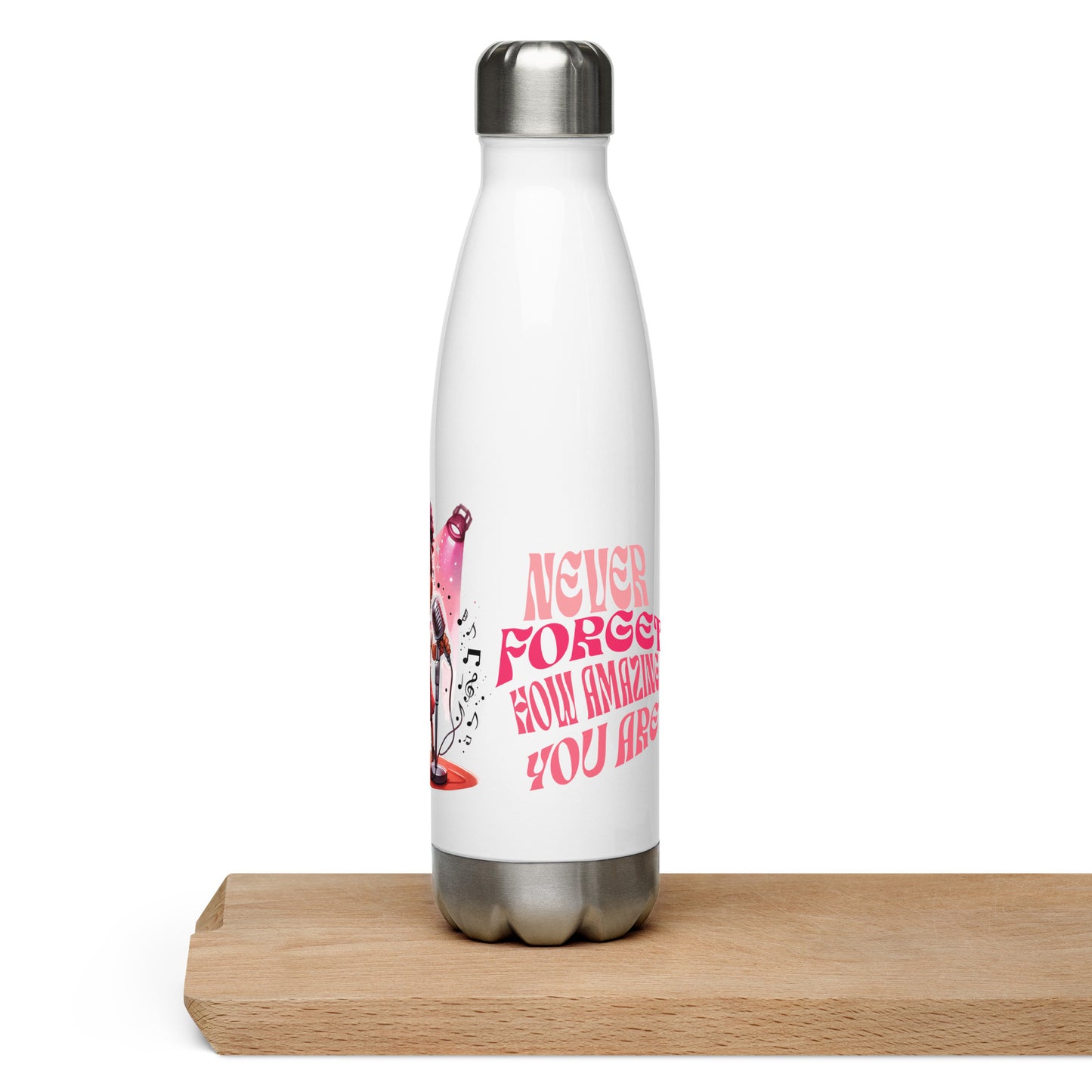 Stainless steel water bottle