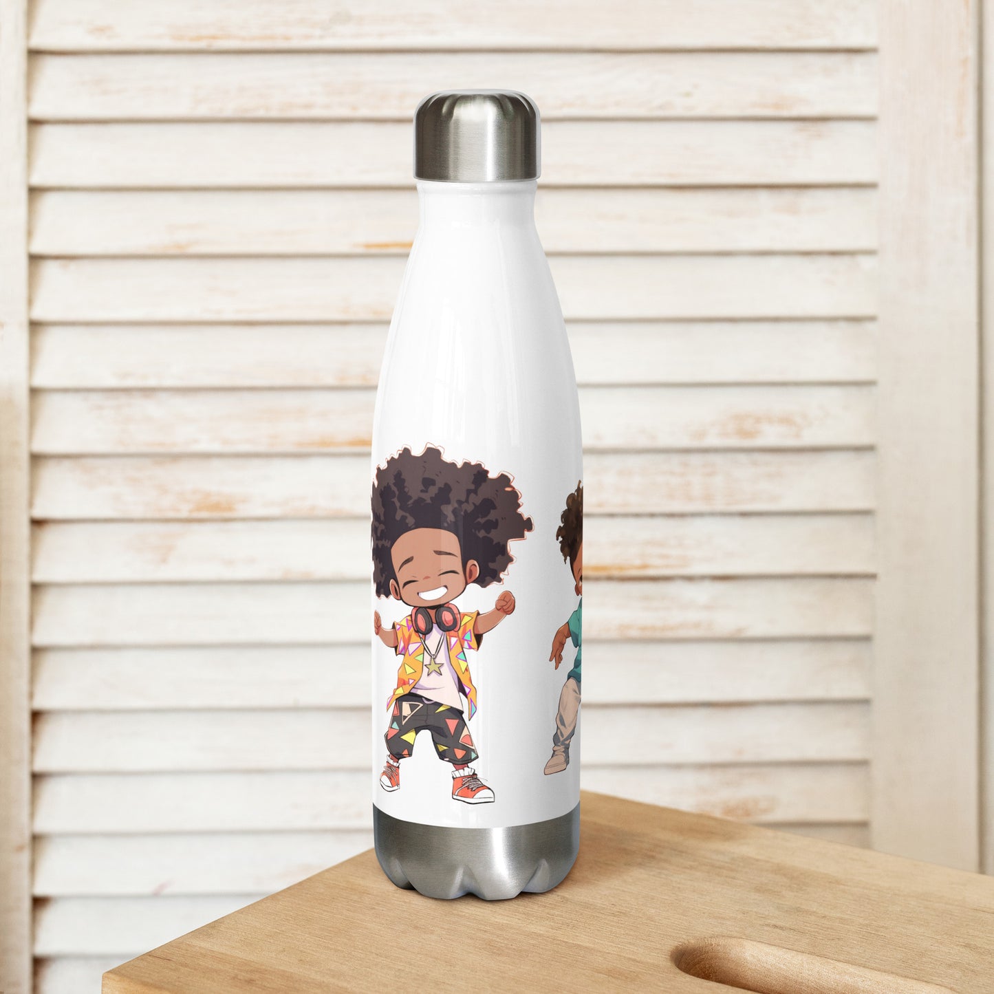 Stainless steel water bottle